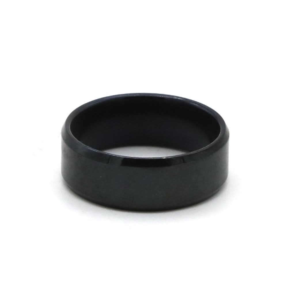 Men's Stainless Steel Ring - Black, Men's Jewellery, Chase Value, Chase Value