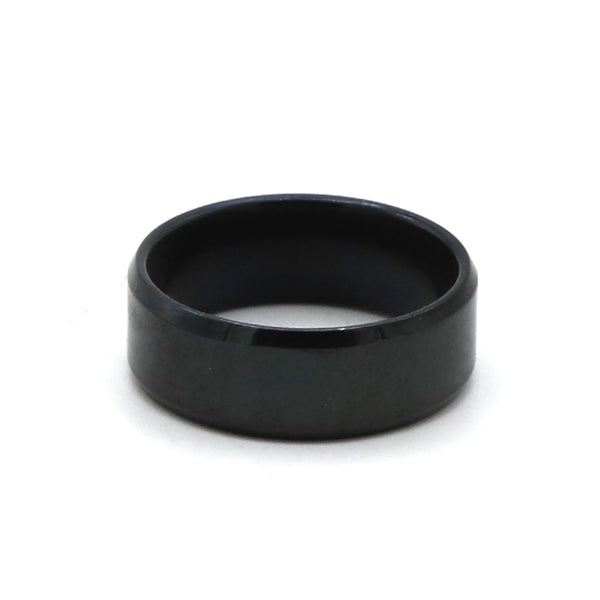 Men's Stainless Steel Ring - Black