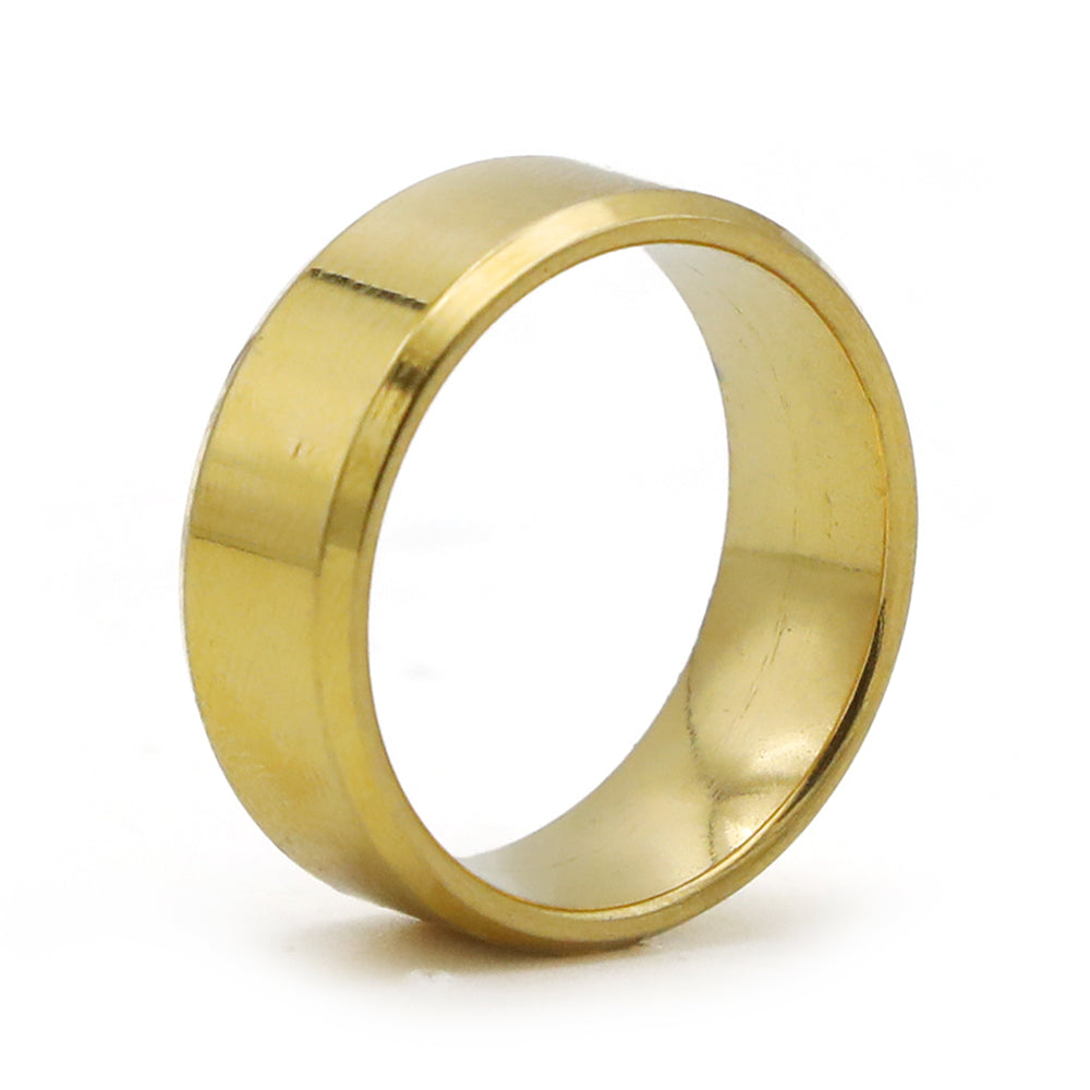 Men's Stainless Steel Ring - Golden, Men's Jewellery, Chase Value, Chase Value