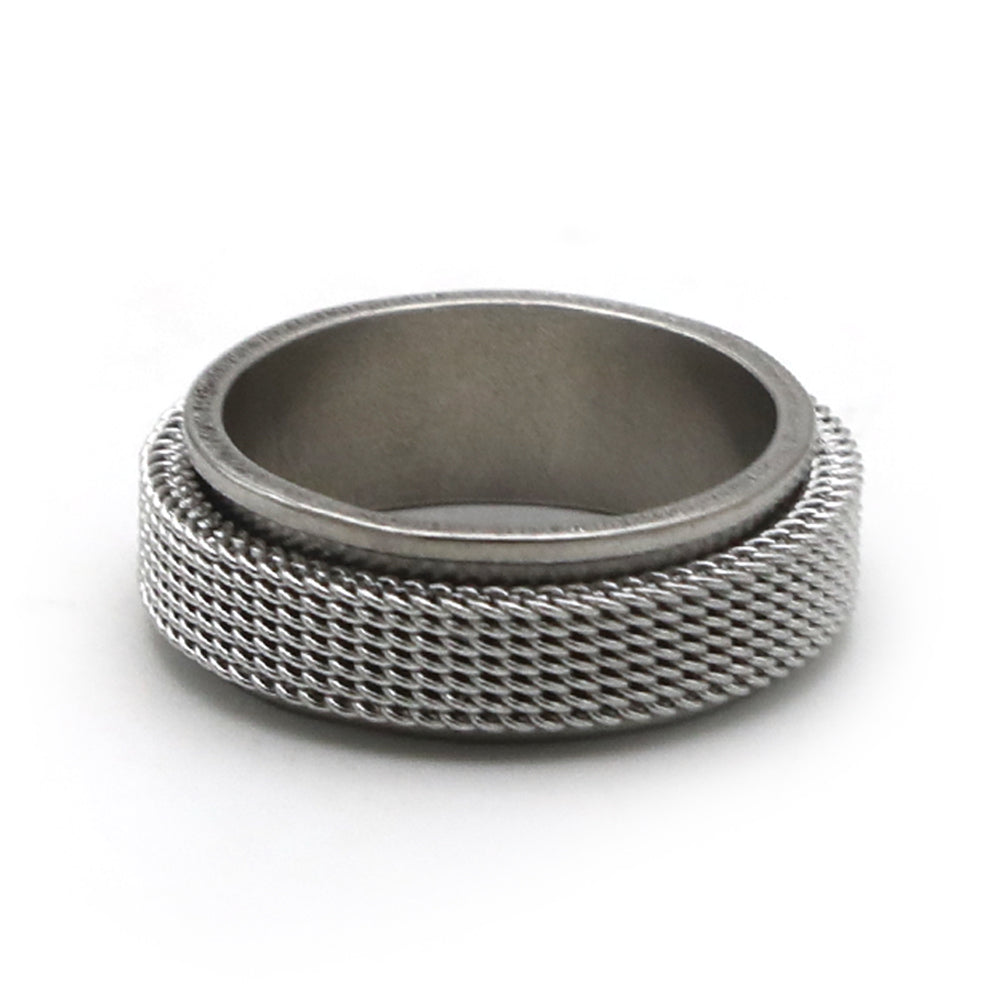 Men's Stainless Steel Ring - Silver, Men's Jewellery, Chase Value, Chase Value