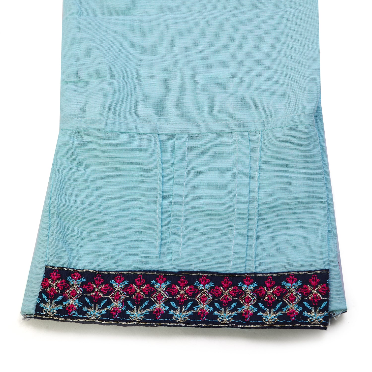 Girls Embroidered Shalwar Suit - Cyan, Girls Shalwar Kameez, Chase Value, Chase Value