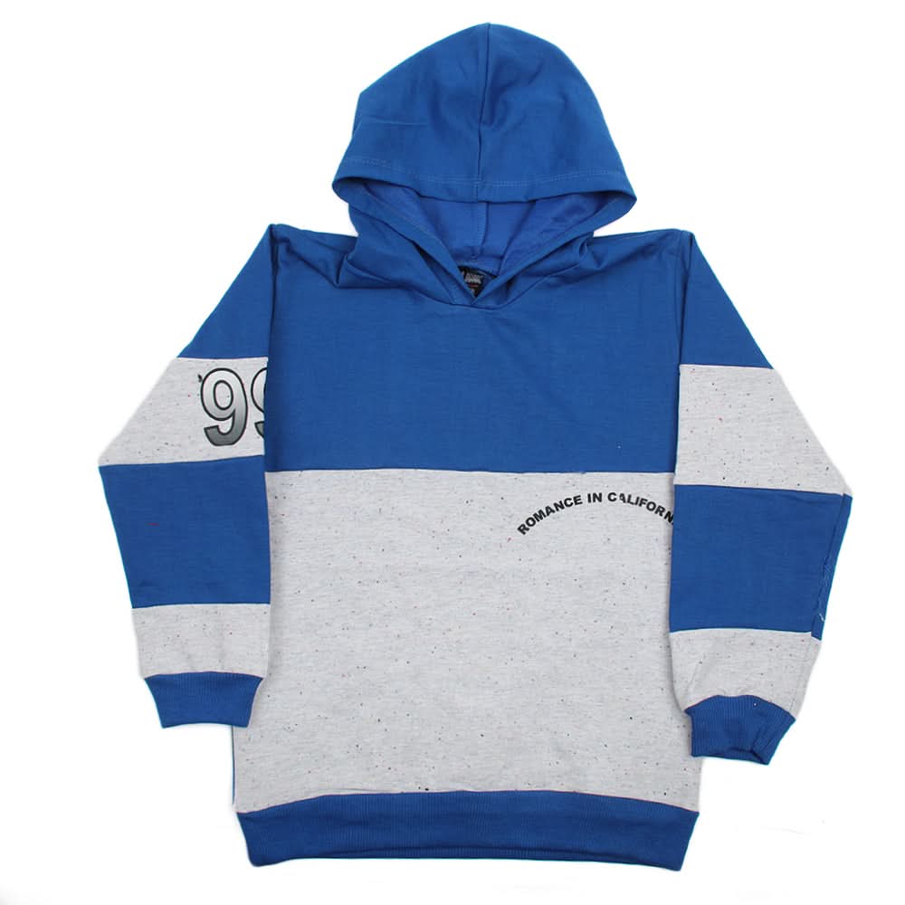 Boys Full Sleeves Hoodie - Royal Blue, Boys Hoodies & Sweat Shirts, Chase Value, Chase Value