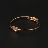 Girls Fancy Steel Kara - Golden, Girls Bangles & Bracelet, Chase Value, Chase Value