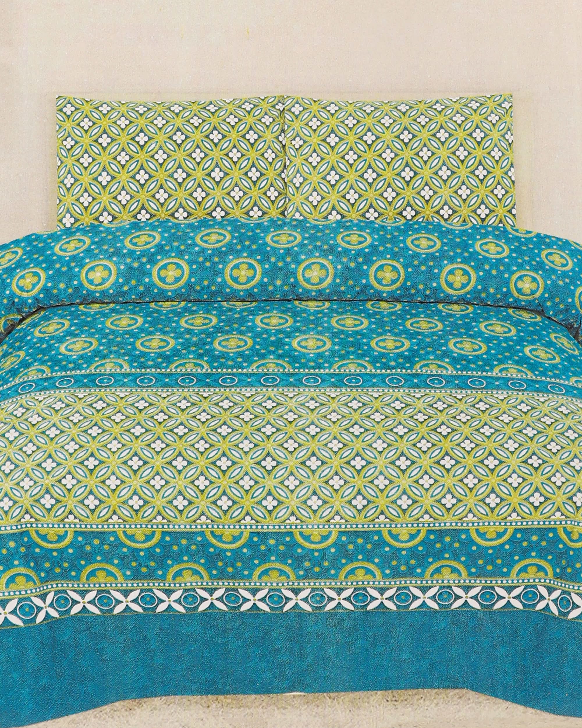 Valuables Printed King Size Bed Sheet 90x95, King Size Bed Sheet, Valuables, Chase Value
