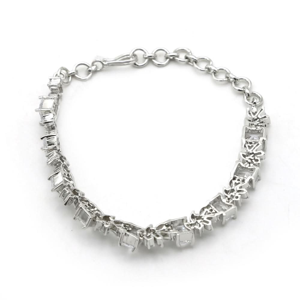 AD chain Bracelets - Silver, Women Bangles & Bracelets, Chase Value, Chase Value