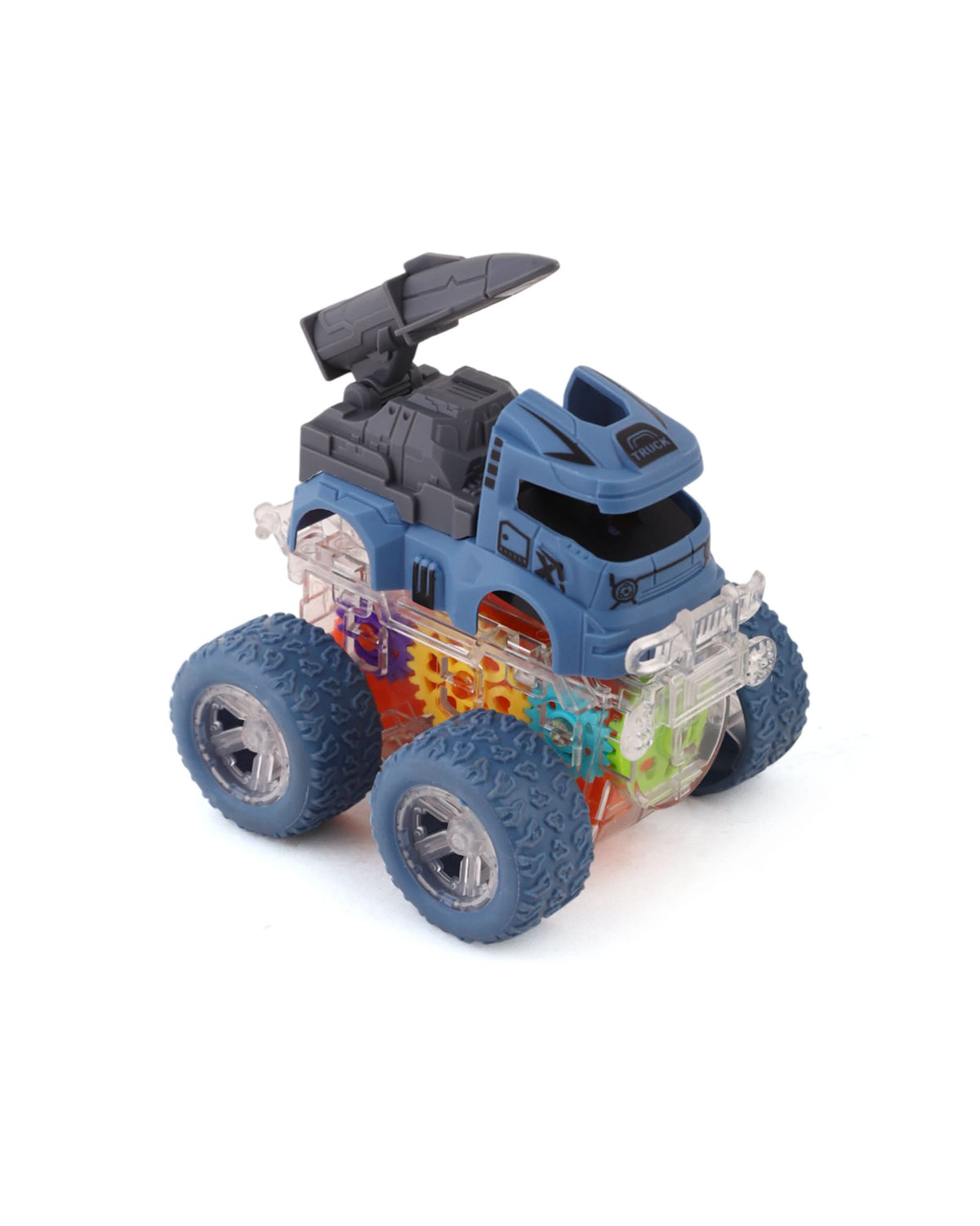 Friction Stunt 4WD Military Vehicle with Light, Die-cast Model Car, Chase Value, Chase Value