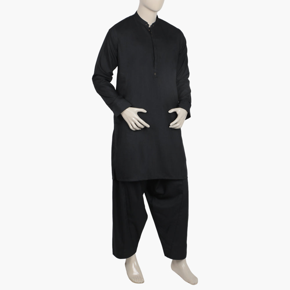 Eminent Men's Stitched Shalwar Suit - Black, Men's Shalwar Kameez, Eminent, Chase Value