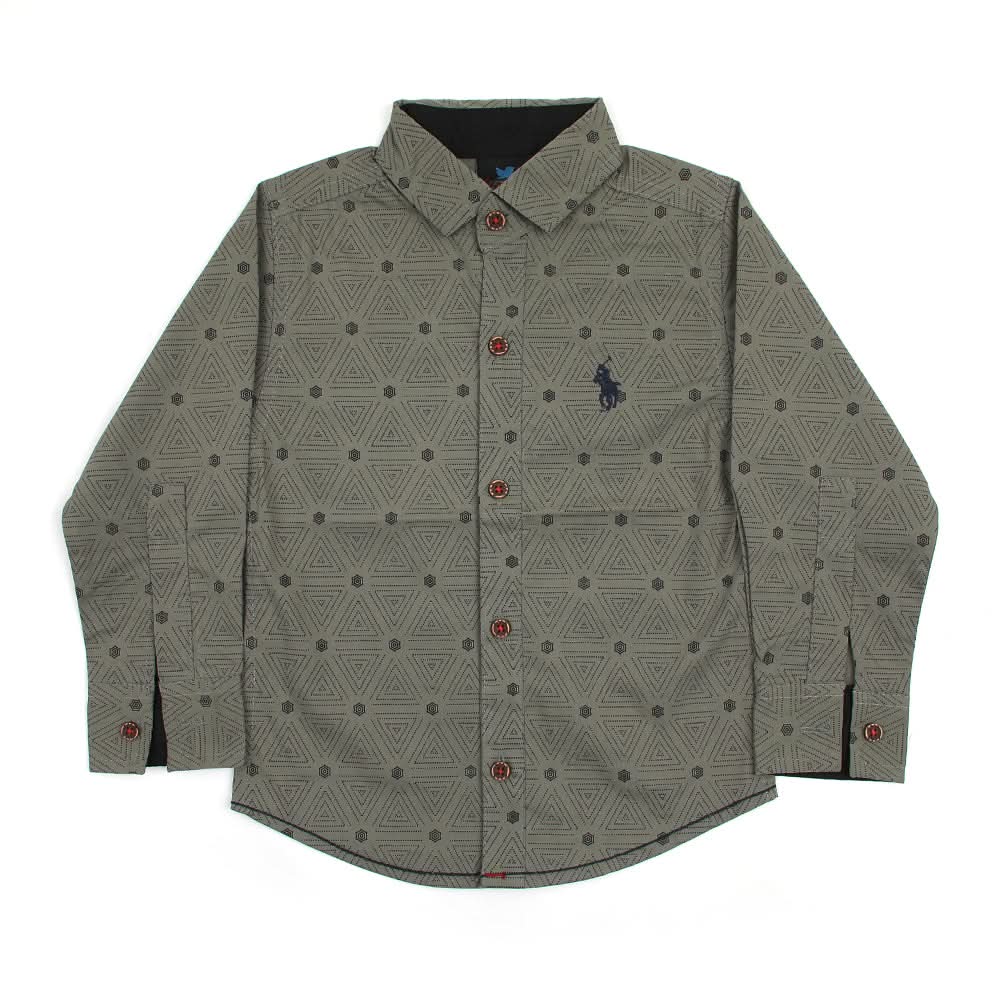 Boys Full Sleeves Shirt - Light Green, Boys Shirts, Chase Value, Chase Value