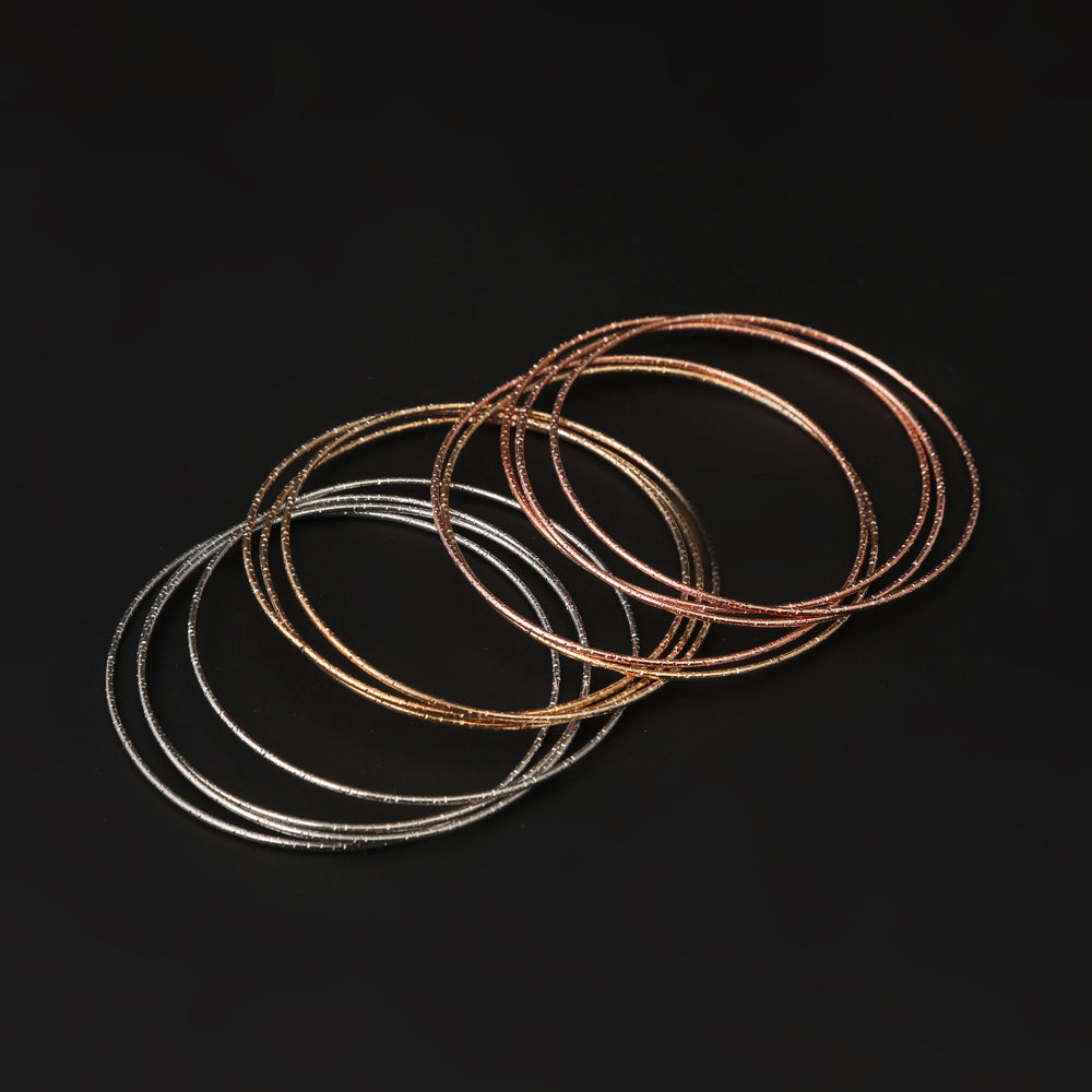 Women's Bangle 3 Shades - Multi Color, Women Bangles & Bracelets, Chase Value, Chase Value