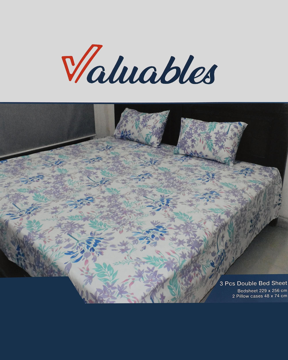 Double Bed Sheet, Double Size Bed Sheet, Chase Value, Chase Value
