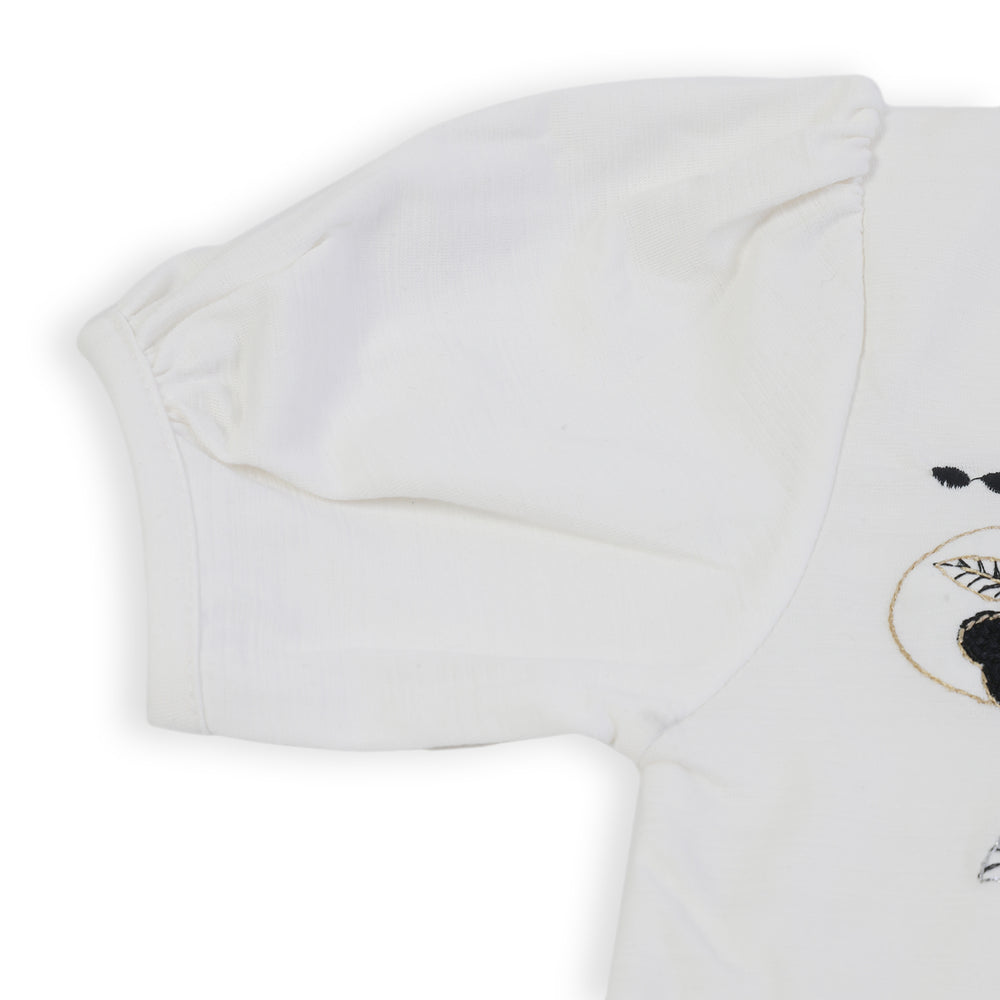 Girls Tight Half Sleeves Suit - Black, Girls Suits, Chase Value, Chase Value