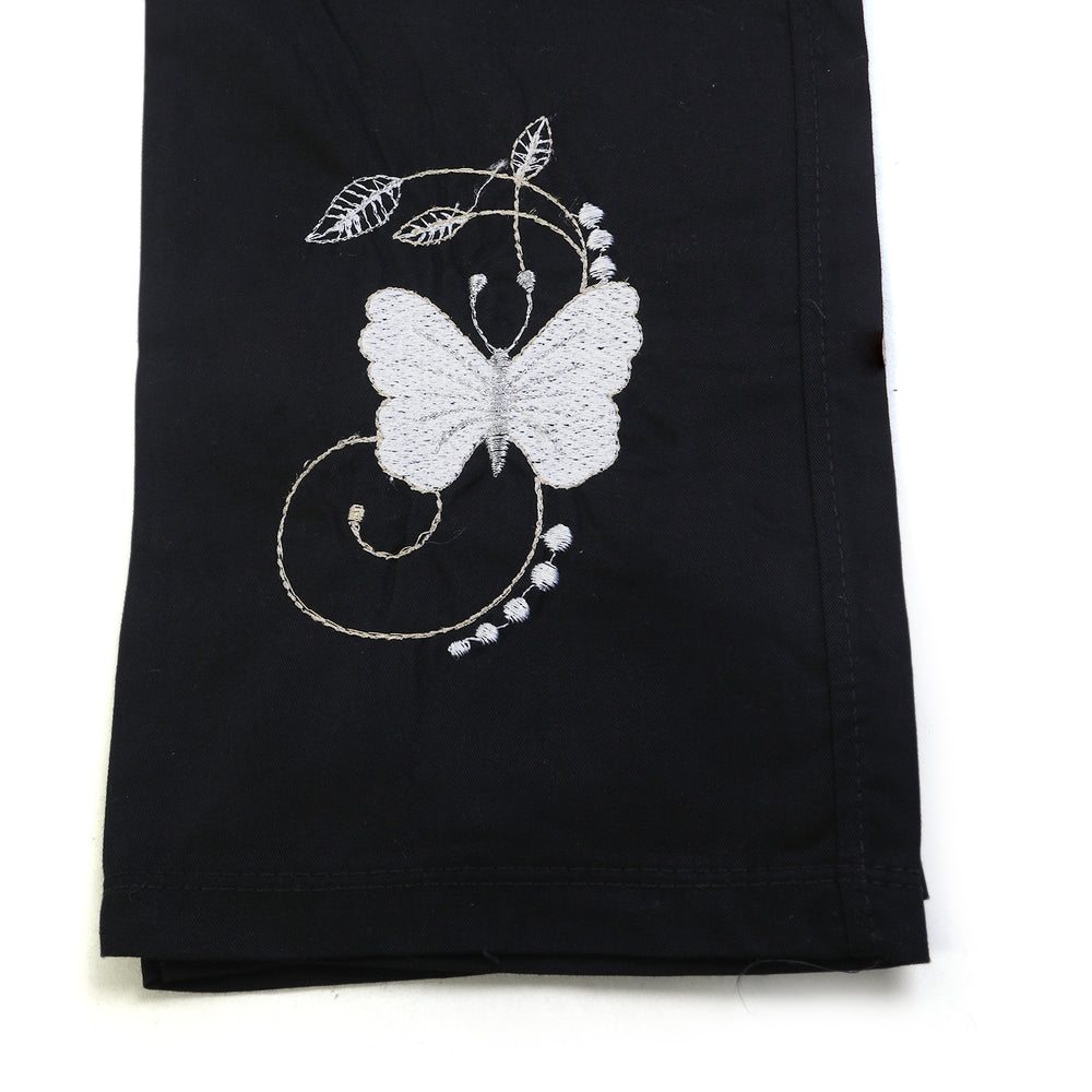 Girls Tight Half Sleeves Suit - Black, Girls Suits, Chase Value, Chase Value