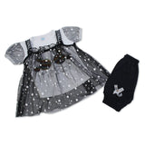 Girls Half Sleeves 3Pcs Suit - Black, Girls Suits, Chase Value, Chase Value