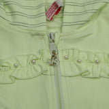 Girls Full Sleeves Tight Suit - Lime Green, Girls Suits, Chase Value, Chase Value