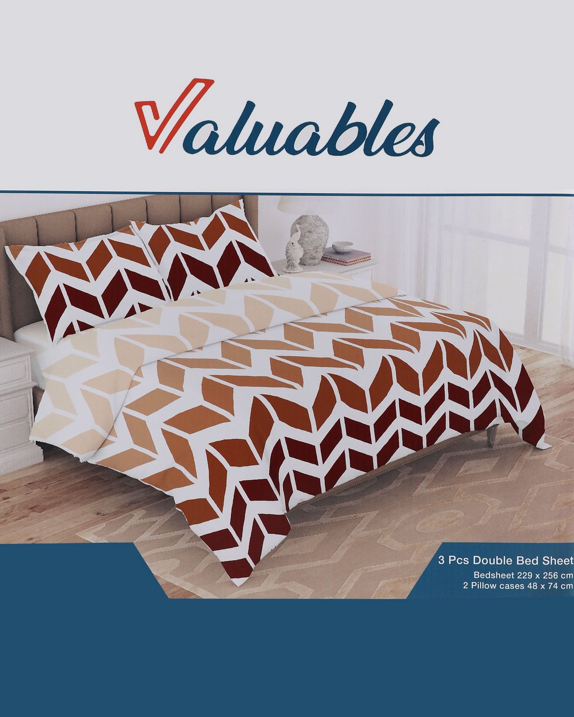 Double Bed Sheet, Double Size Bed Sheet, Chase Value, Chase Value