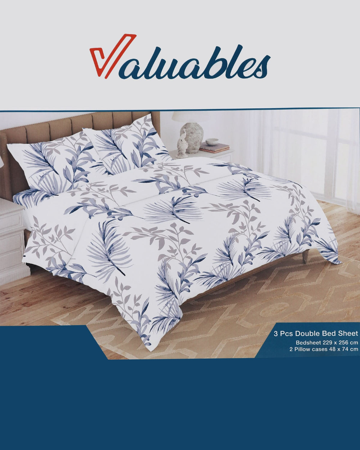 Double Bed Sheet, Double Size Bed Sheet, Chase Value, Chase Value