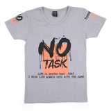 Boys Half Sleeves T-Shirt - Light Grey, Boys T-Shirts, Chase Value, Chase Value