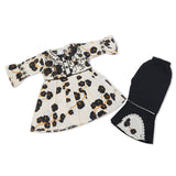 Girls Embroidered Shalwar Suit - Fawn & Black, Girls Shalwar Kameez, Chase Value, Chase Value