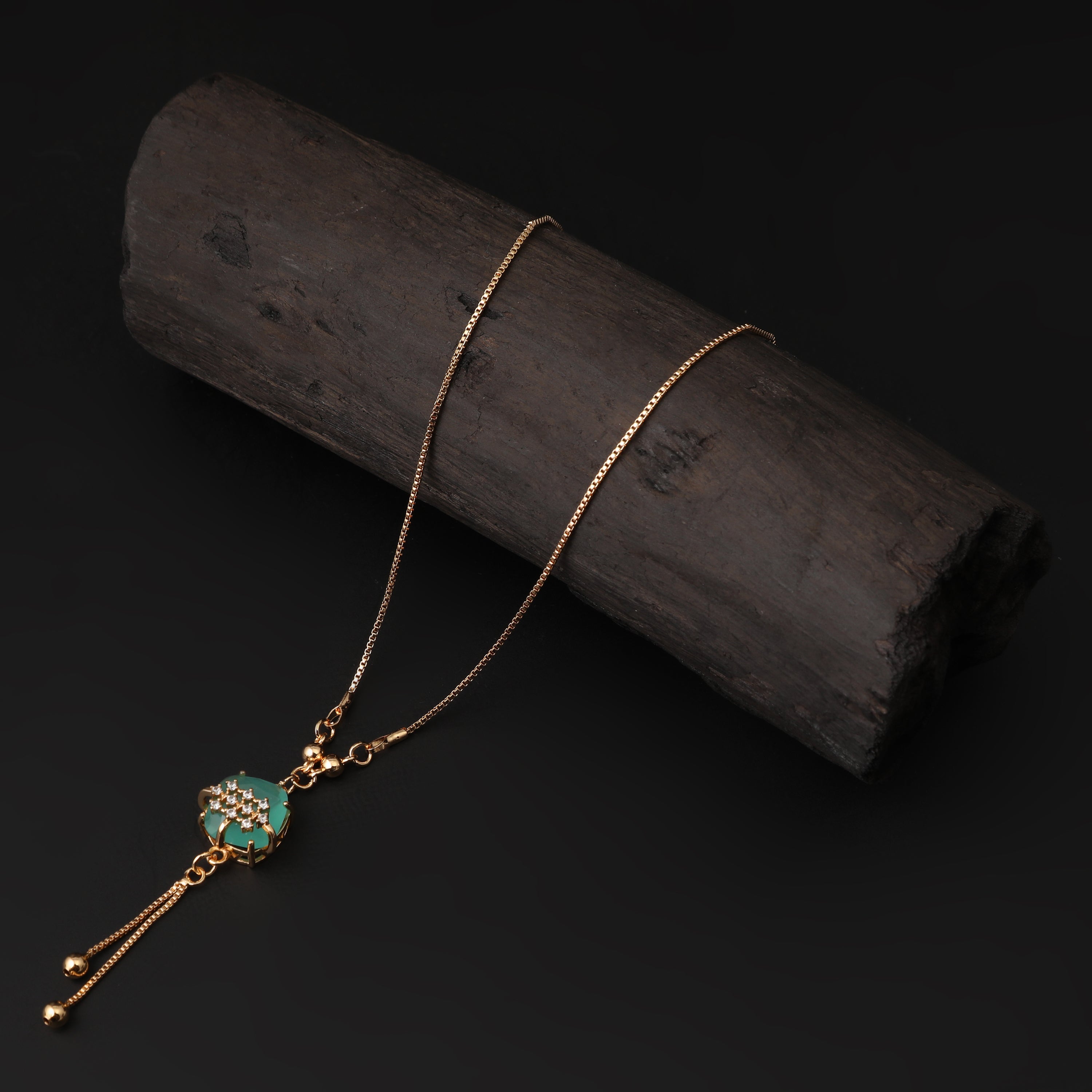 Girls Fancy Chain Locket - Golden, Girls Necklace & Chains, Chase Value, Chase Value