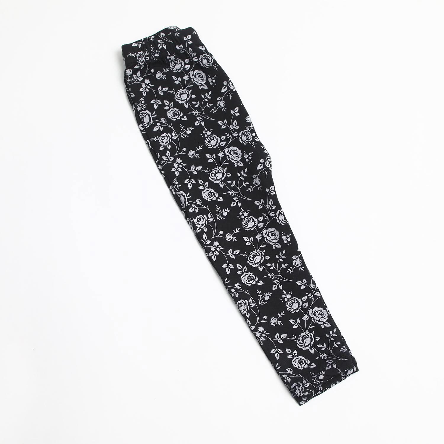 Girls Denim Tight - Black, Girls Tights Leggings & Pajama, Chase Value, Chase Value