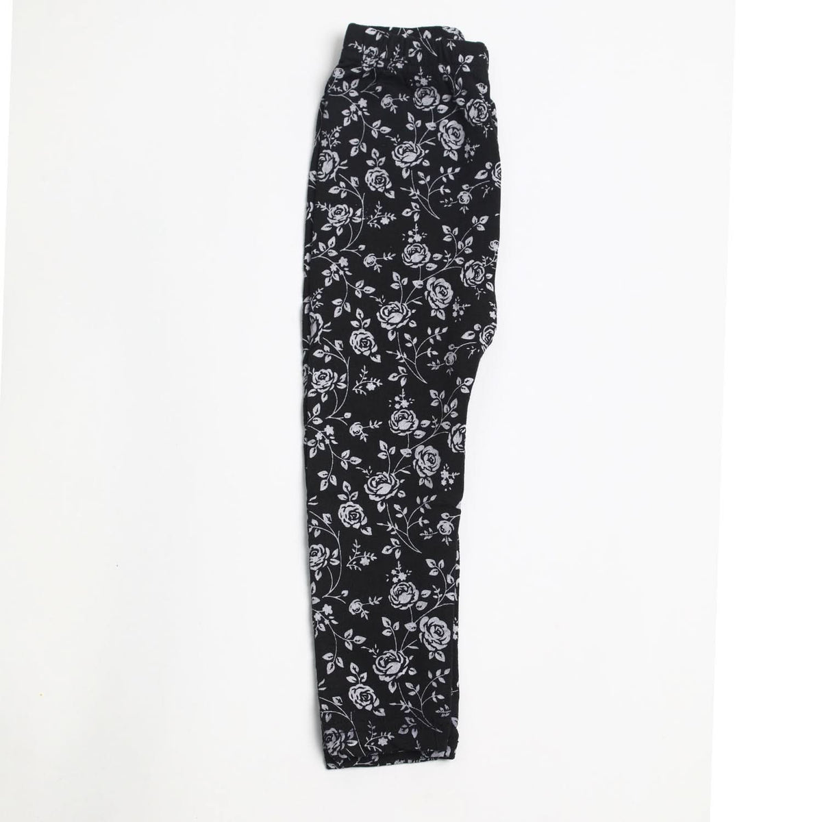 Girls Denim Tight - Black, Girls Tights Leggings & Pajama, Chase Value, Chase Value
