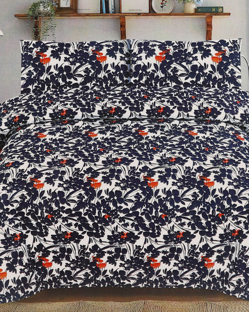 Valuables Printed King Size Bed Sheet 90x95, King Size Bed Sheet, Valuables, Chase Value