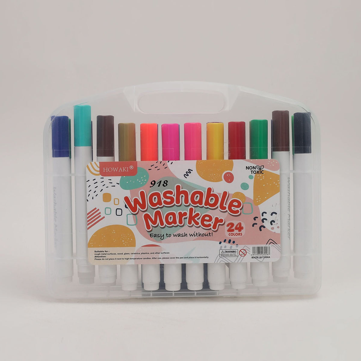 Marker Washable 24 Color 918-24, Coloring Tools, Chase Value, Chase Value