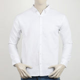 Men's Casual Chambray Shirt  - White, Men's Shirts, Chase Value, Chase Value