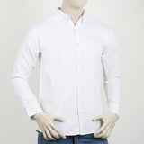 Men's Casual Chambray Shirt  - White, Men's Shirts, Chase Value, Chase Value