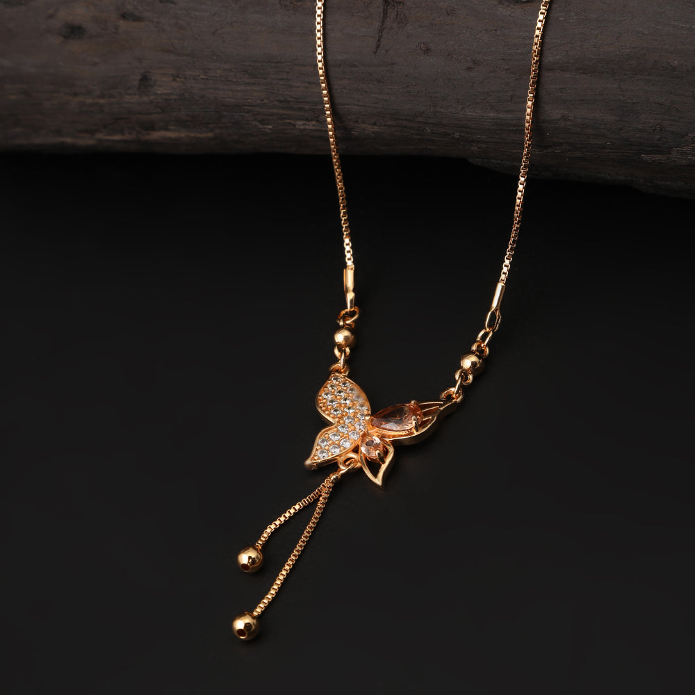 Girls Fancy Chain Locket - Golden, Girls Necklace & Chains, Chase Value, Chase Value