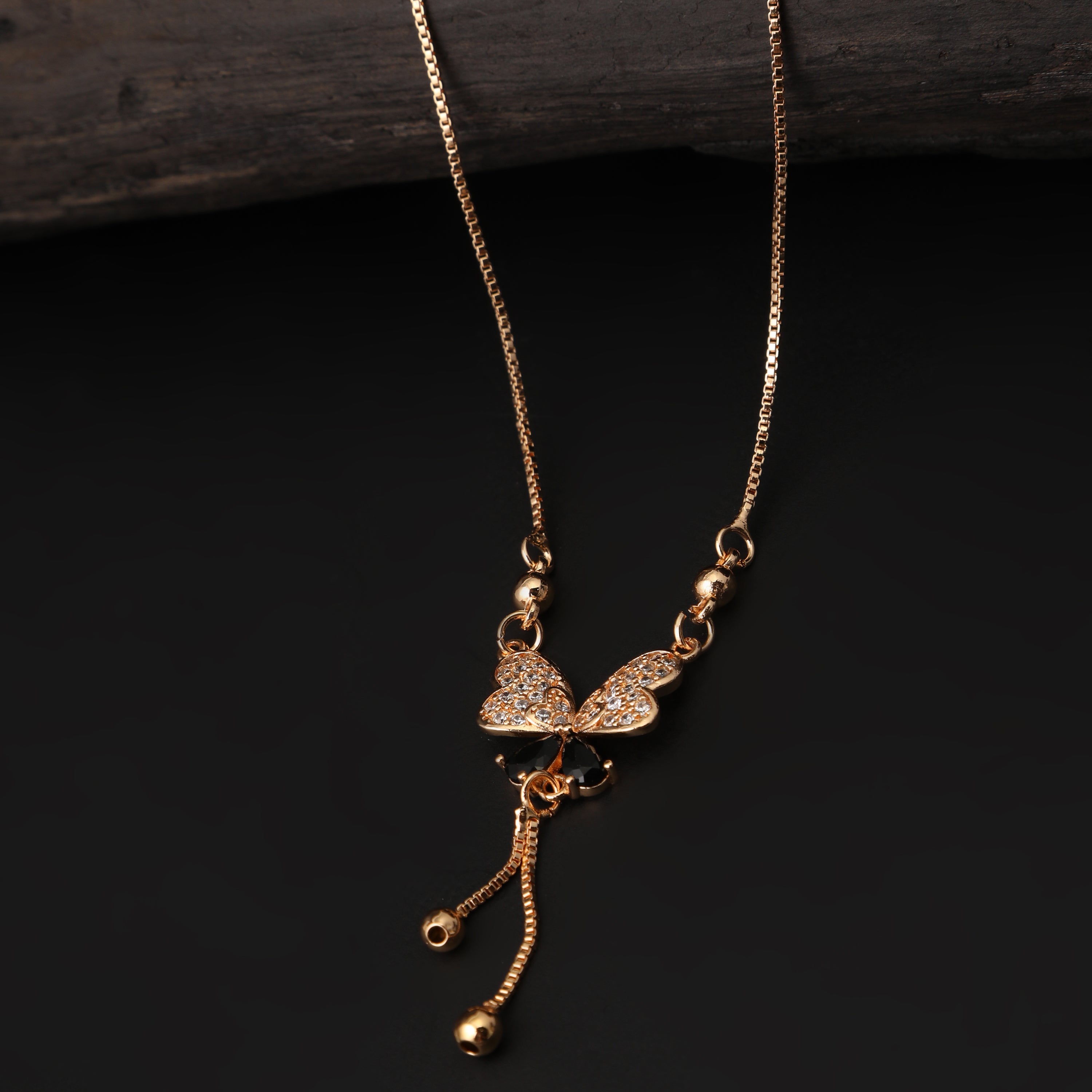 Girls Fancy Chain Locket - Golden, Girls Necklace & Chains, Chase Value, Chase Value