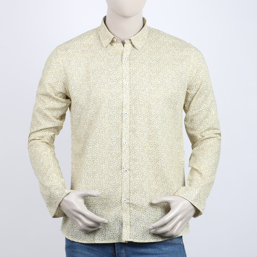Eminent Men's Casual Printed Shirt - Lemon Yellow, Men's Shirts, Eminent, Chase Value