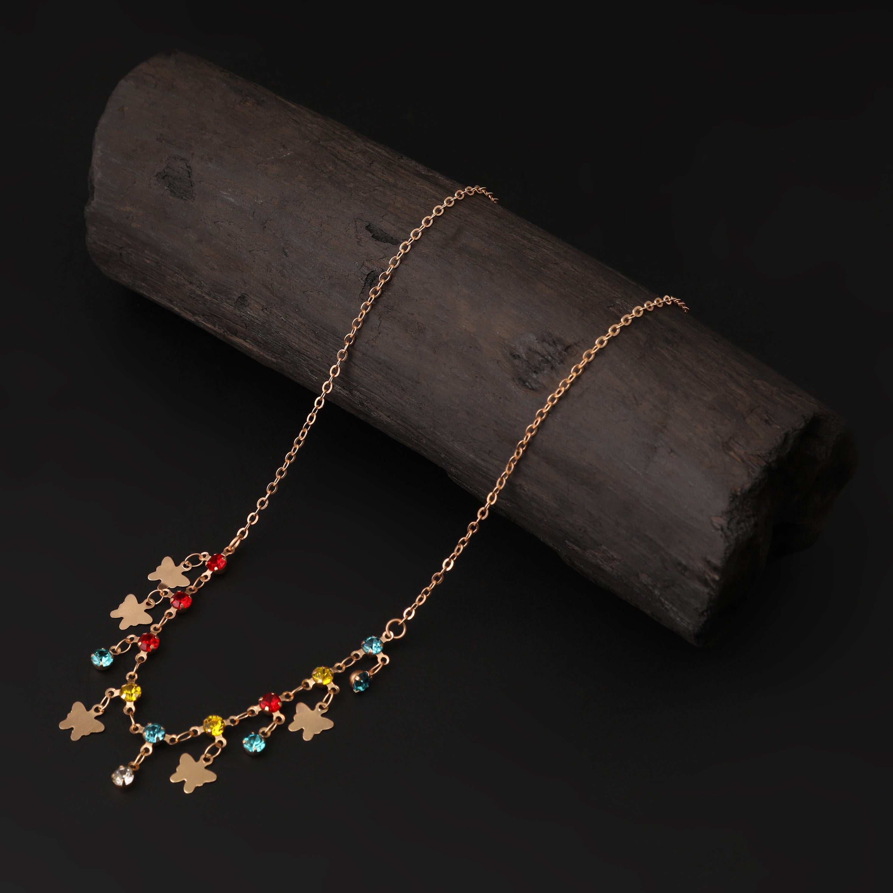 Girls Fancy Chain Locket - Golden, Girls Necklace & Chains, Chase Value, Chase Value