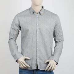 Eminent Men's Casual Printed Shirt - Light Grey