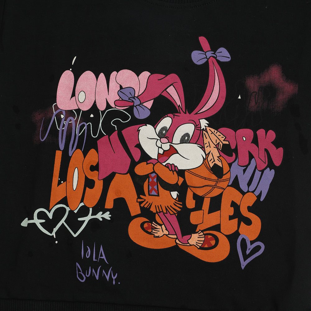 Eminent Girls Full Sleeves Sweatshirt - Black, Girls Sweaters, Eminent, Chase Value