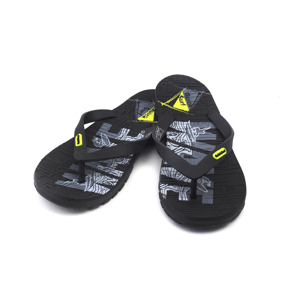 Men's Original Quick Surf Flip Flop Slipper - Black, Men's Slippers, Chase Value, Chase Value
