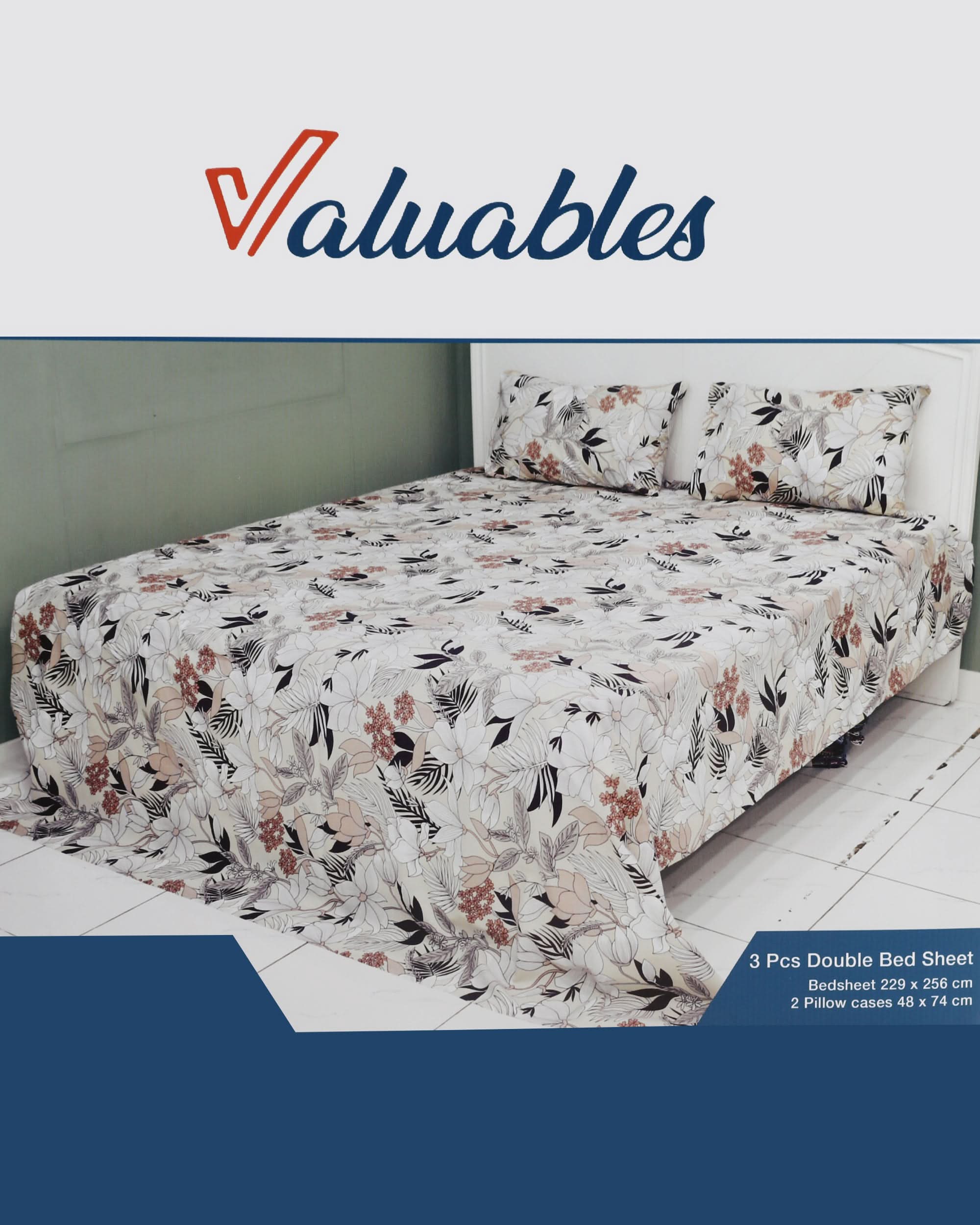 Double Bed Sheet, Double Size Bed Sheet, Chase Value, Chase Value