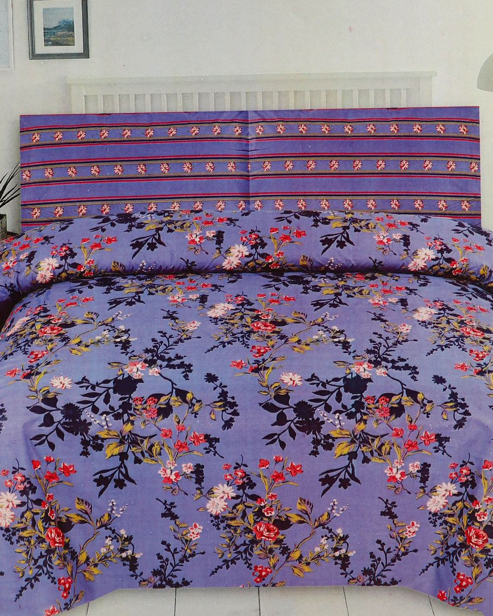 Valuables Double Bedsheet 90x98, Double Size Bed Sheet, Valuables, Chase Value