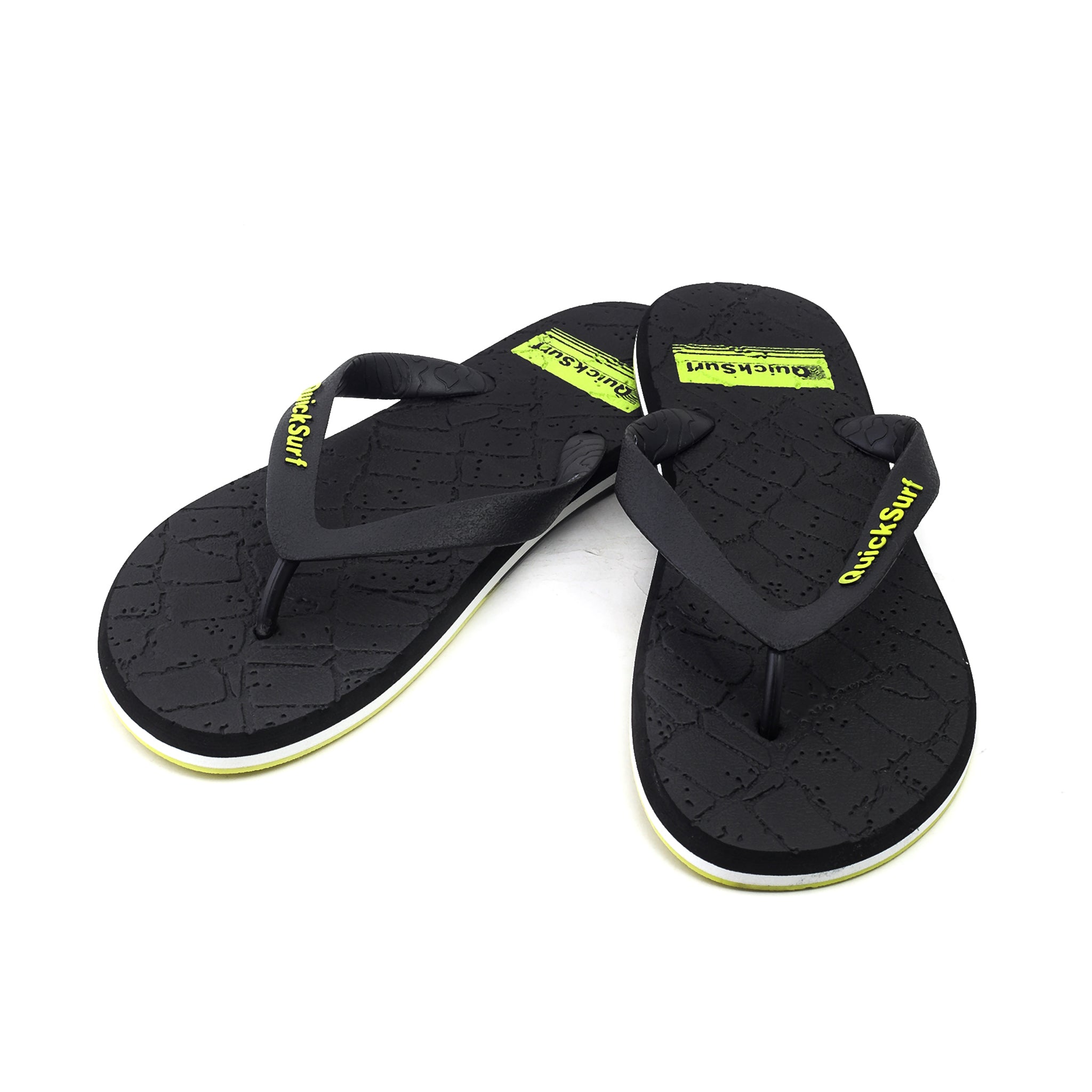 Men's Original Quick Surf Flip Flop Slipper - Black, Men's Slippers, Chase Value, Chase Value
