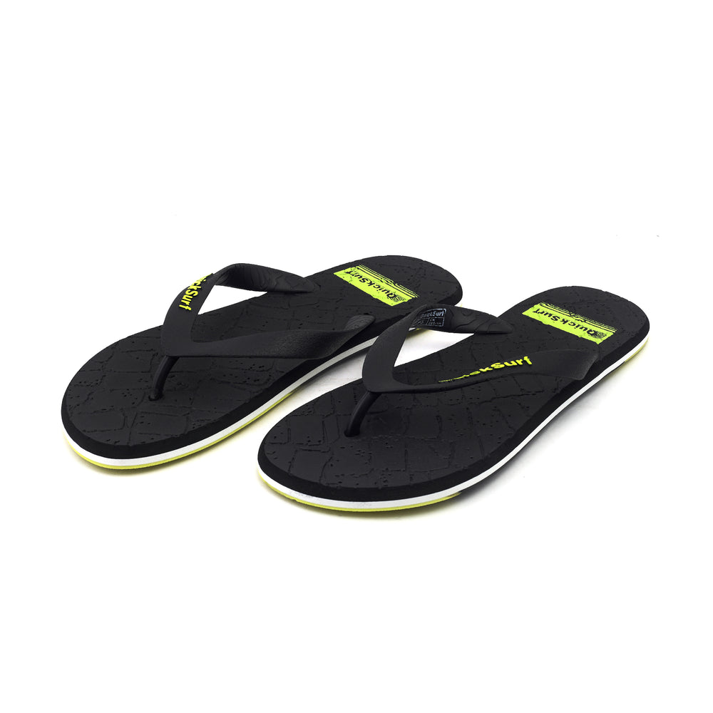Men's Original Quick Surf Flip Flop Slipper - Black, Men's Slippers, Chase Value, Chase Value