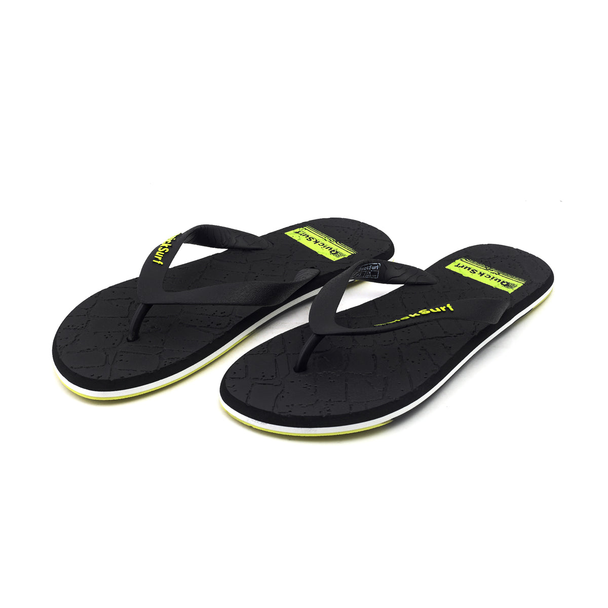 Men's Original Quick Surf Flip Flop Slipper - Black, Men's Slippers, Chase Value, Chase Value