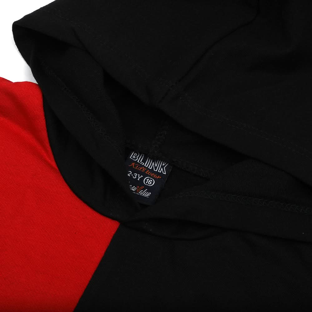 Boys Hoodie T-Shirt - Red, Boys Hoodies & Sweat Shirts, Chase Value, Chase Value
