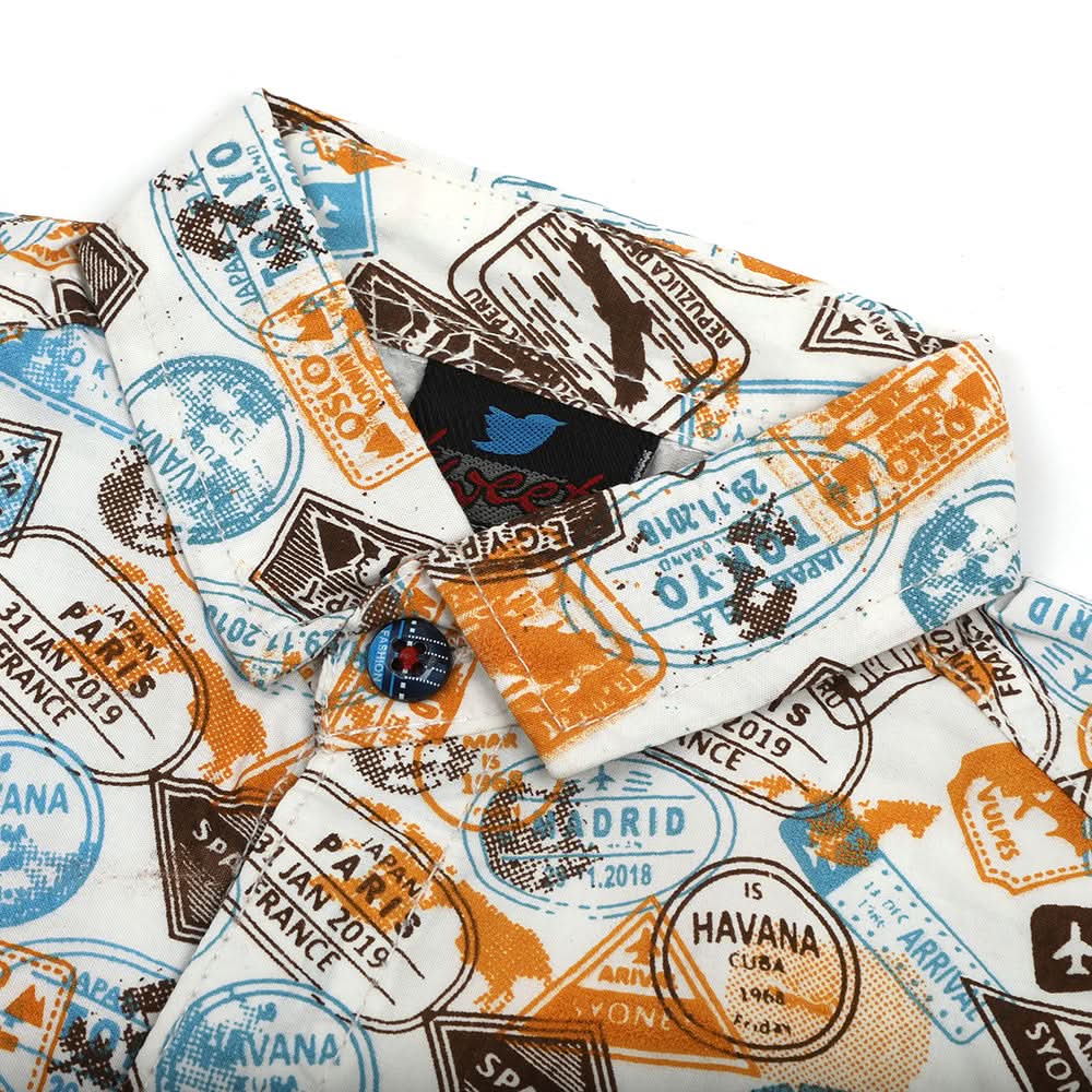 Boys Full Sleeves Shirt - White, Boys Shirts, Chase Value, Chase Value