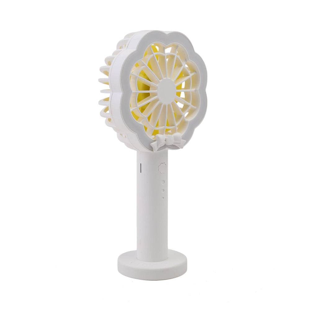 Chargeable Hand Fan UP-015 J1 - White, Rechargeable Fan, Chase Value, Chase Value