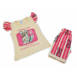 Girls Half Sleeves Suit - Pink, Girls Suits, Chase Value, Chase Value