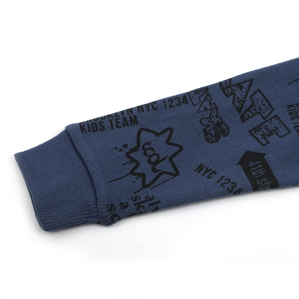 Boys Sweat Shirt - Steel Blue, Boys Hoodies & Sweat Shirts, Chase Value, Chase Value
