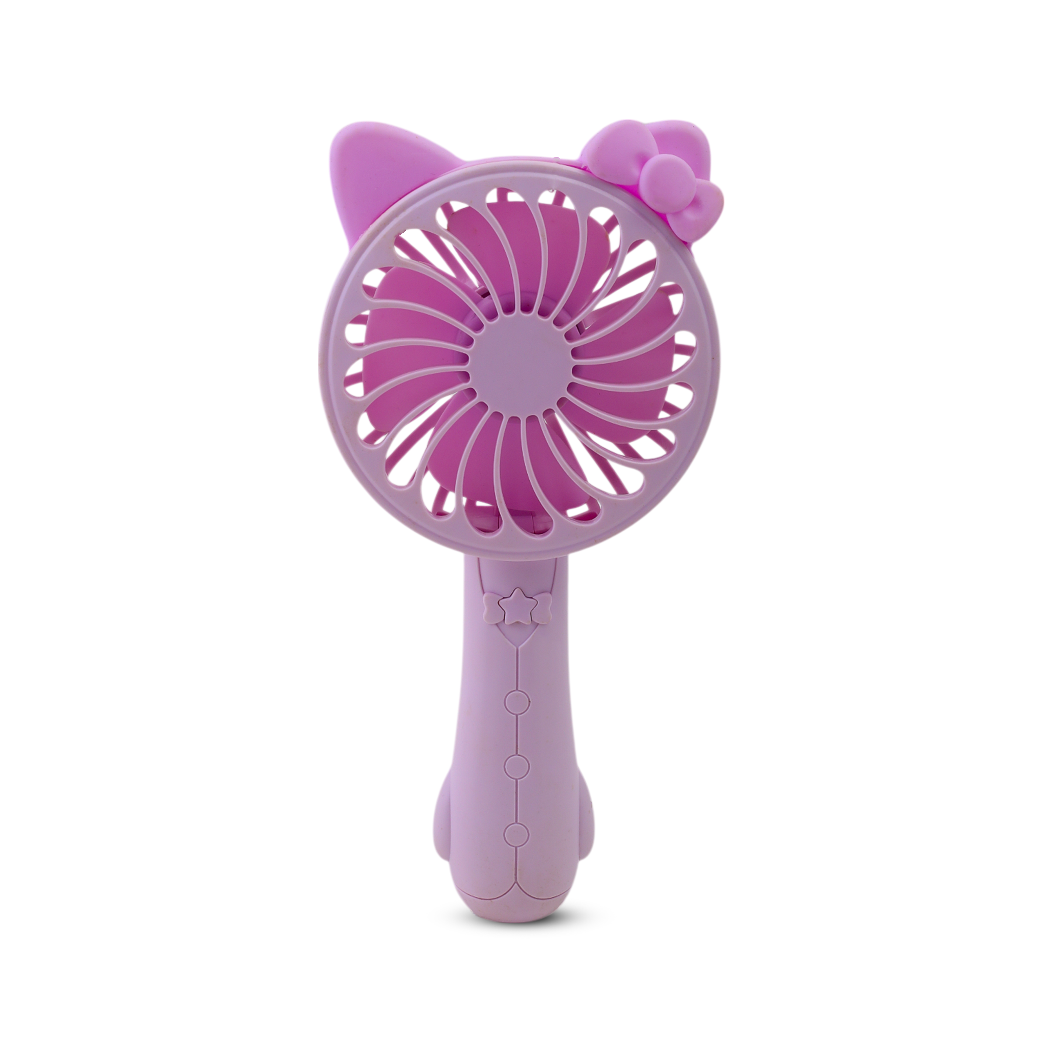 Chargeable Hand Fan Up-017 J1 - Purple, Rechargeable Fan, Chase Value, Chase Value
