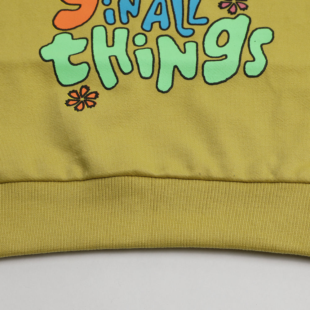 Girls Hoodie T-Shirt - Mustard, Girls Hoodies & Sweat Shirts, Chase Value, Chase Value