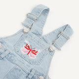 Girls Denim Romper - Sky Blue, Girls Suits, Chase Value, Chase Value