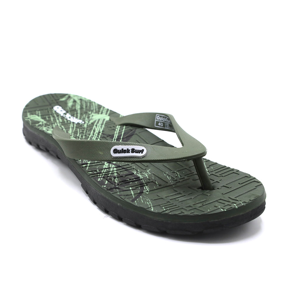 Men's Original Quick surf flip flop slipper - Green, Men's Slippers, Chase Value, Chase Value